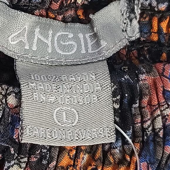 Angie women's Hippie Boho Magic pants paisley Size Large Art teacher quirky - Picture 7 of 8